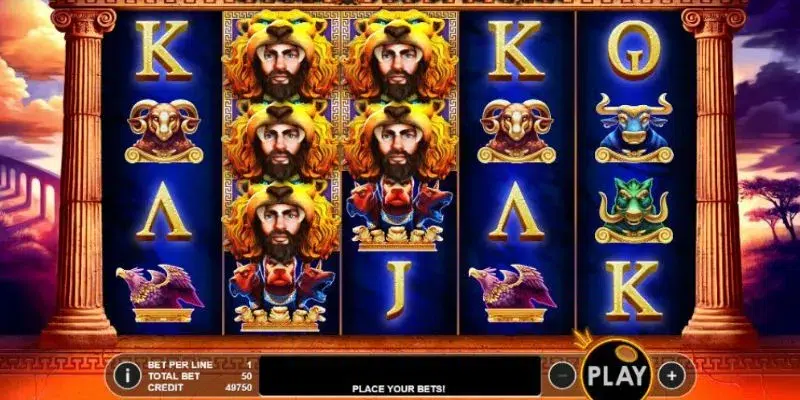 Các giải thưởng hấp dẫn khi chơi game nổ hũ Slot Hercules