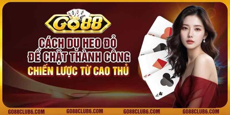 Cách dụ heo đỏ để chặt thành công - Chiến lược từ cao thủ